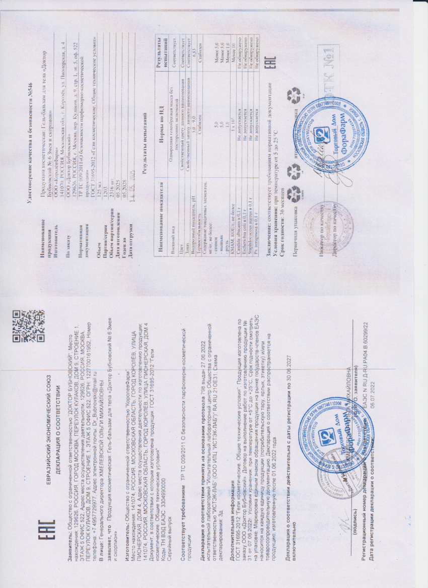 Паспорт №052025